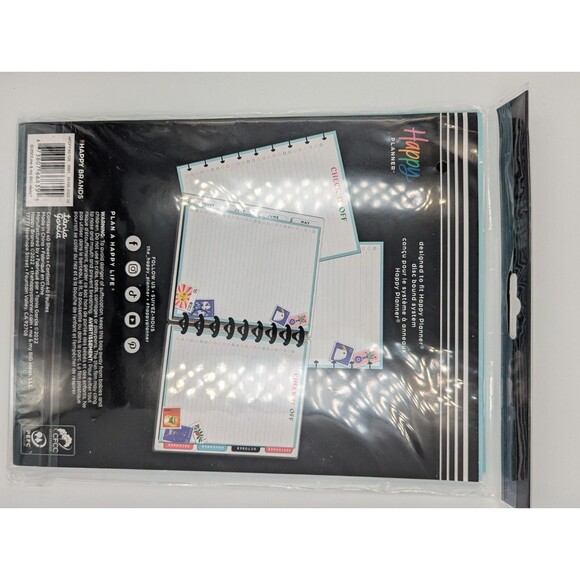 Happy Planner x Tania Garcia Check it Off Refill Paper Set of 2 - Picture 3 of 4